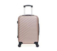 Valise Cabine LENA 55 cm 4 Roues - rose - WAVE PARIS 55x35x21cm