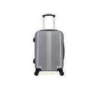 HERO - Valise Cabine ABS LIPARI 55 cm 4 Roues Gris