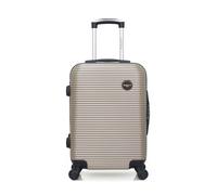 Valise Cabine LONDON 55 cm 4 Roues - BEIGE - BLUESTAR 55x35x21cm