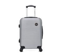 Valise Cabine LONDON 55 cm 4 Roues - GRIS - BLUESTAR 55x35x21cm