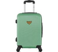 Valise cabine lpb abs agata 4 roues 55 cm - vert eau vert eau