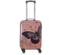 Valise cabine - MADISSON - Dubai - 55 cm - Rigide - Rose Gold - 4 roulettes 360°