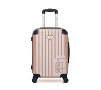 Valise Cabine MARIANNE 55 cm 4 Roues - rose - LPB LUGGAGE 55x35x21cm