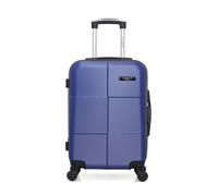 bluestar - valise cabine abs miami 4 roues 55 cm - marine
