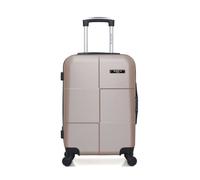BLUESTAR - Valise Cabine ABS MIAMI 4 Roues 55 cm Rose
