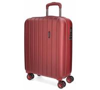 Valise cabine - Movom - Valise cabine 55cm ""Wood"" - 55 x 40 x 20 cm - Rouge