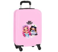 Safta Nanana Sparkles 40.1l 34.5x55x20 Cm Wheeled Backpack Rose
