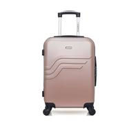 Valise Cabine QUEENS 55 cm 4 Roues - ROSE - AMERICAN TRAVEL 55x35x21cm