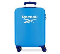 Valise Cabine Reebok Maveryck Bleu 38x55x20 cms ABS Rigide Serrure latérale à combinaison 34L 2.86 kgs 4 Double roues Bagage à Main
