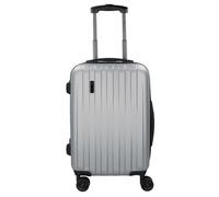 Valise cabine rigide 55 cm Bugatti Lima 2.0 avec 4 roues doubles et cadenas TSA - Silberfarben