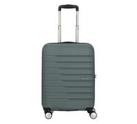 Valise cabine rigide American Tourister Flashline 55 cm - Dark Forest - 4 roulettes 360° - Cadenas TSA