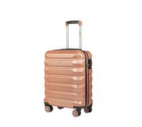 Valise cabine rigide BEMON Nice - 55cm - Rose - 4 roues - Serrure TSA