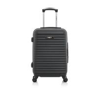 bluestar - valise cabine abs brazilia 4 roues 55 cm - noir noir