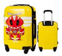 Valise Cabine Rigide Enfant Wings KD01 Jaune 55 cm 4 Roues