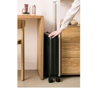 Valise cabine rigide pliable - Create - TSA - 4 roues - Polycarbonate - Noir