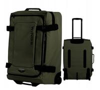 Valise Cabine Souple à 2 Roues Wings ROOK Vert 24"" - Bagage de Voyage Spacieux