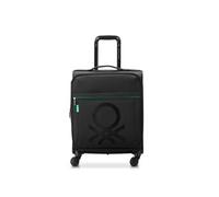 Delsey Paris x Colors Benetton Color Block 4 roues trolley cabine 55 cm avec soufflet d'extension noir