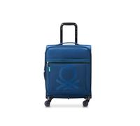 COLOR BLOCK - Valise cabine souple 55 cm x 40 cm x 22 cm - 39 L - Bleu marine