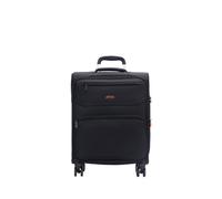 JUMP Valise Extensible 4 Roues Moorea 2 (MX02/MX03/MX04/MX05) (Noir, 55x40x20/24 cm)