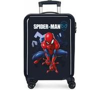 Marvel Valise cabine Spiderman Action – Rigide ABS 37x55x20 cm 34L Serrure à combinaison Bleu