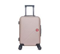 Valise Cabine SPIEZ 55 cm 4 Roues - rose - SWISS KOPPER 55x35x21cm