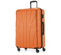 Valise cabine SUITLINE 55 x 35 x 20 cm (42 L) ABS rigide orange - 4 roulettes, poignée télescopique, cadenas TSA