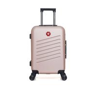 Valise Cabine - SWISS KOPPER - ZURICH - 55 cm - 4 Roues - Rose doré