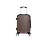 - valise cabine tage 55 cm 4 roues - marron