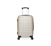hero - valise cabine abs taurus 55 cm 4 roues - beige beige