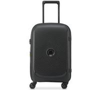 DELSEY Paris - Belmont Plus - Valise Cabine Rigide Matière Recyclée et Recyclable 55x35x25 cm - 34 L - S - Noir
