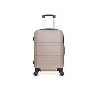 Valise Cabine UTAH 55 cm 4 Roues - beige - HERO 55x35x21cm