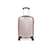 hero - valise cabine abs vosges 55 cm 4 roues - rose dore rose dore