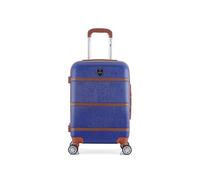 GENTLEMAN FARMER - Valise Cabine ABS WALTER 4 Roues 55 cm Bleu