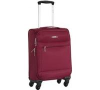 Valise cabine XS Alistair - Collection Breeze - 4 roues - Toile souple - Rouge Bordeaux Rouge Bordeaux G