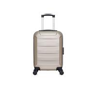 - valise cabine xs elbe-e 50 cm 4 roues - beige