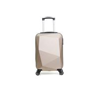 HERO - Valise Cabine ABS EVEREST-E 50 cm 4 Roues Beige