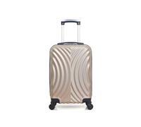 HERO - Valise Cabine ABS LAGOS-E 50 cm 4 Roues Beige