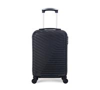 WAVE PARIS - Valise Cabine ABS LENA-E 4 Roues 50 cm Noir