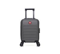 Valise Cabine XXS - SWISS KOPPER - WIL - 46 cm - 4 Roues - Gris foncé