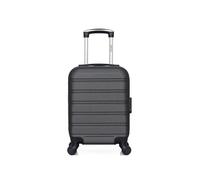 - valise cabine xxs abs renoso 46 cm 4 roues - gris fonce