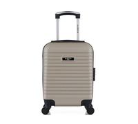 Valise Bluestar cabine xxs abs brazilia 4 roues 46 cm - beige