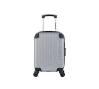 american travel - valise cabine xxs abs budapest 4 roues 46 cm - gris gris