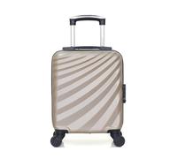 Valise Cabine XXS DANUBE 4 Roues - beige - WAVE PARIS 46x32x20cm