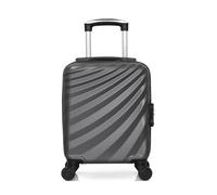 Valise Cabine XXS DANUBE 4 Roues - gris - WAVE PARIS 46x32x20cm