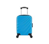Valise Cabine XXS DANUBE 4 Roues - bleu - WAVE PARIS 46x32x20cm