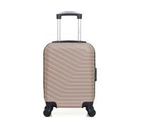 Valise Cabine XXS LENA 4 Roues - beige - WAVE PARIS 46x32x20cm