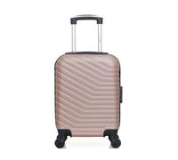 - valise cabine xxs abs lena 46 cm - rose dore