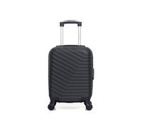 wave paris - valise cabine xxs lena 46 cm 4 roues - noir noir