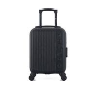gentleman farmer - valise cabine xxs liam 46 cm 4 roues - noir noir