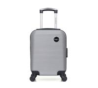 bluestar - valise cabine xxs abs london 4 roues 46 cm - gris